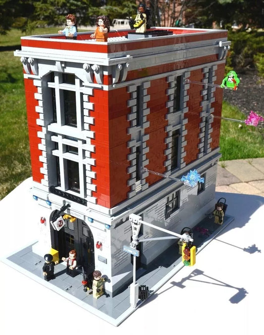 Ghostly Firehouse Headquarters